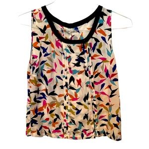 NWT ANTHROPOLOGIE Odille sleeveless shirt, Size: 0